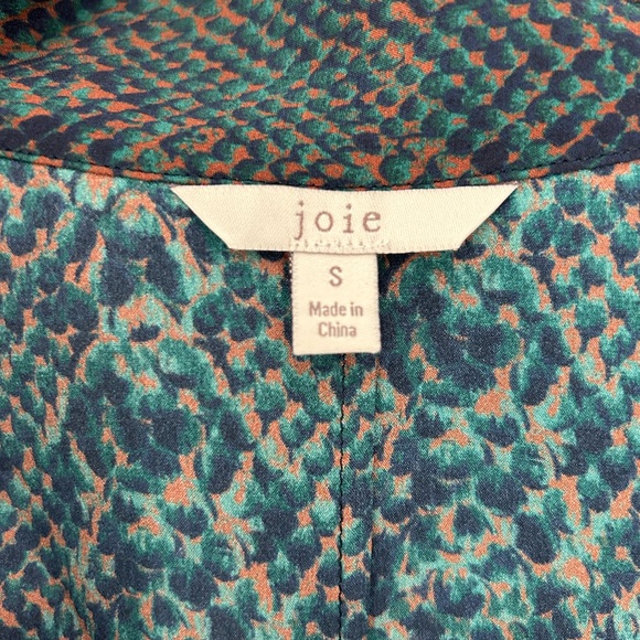 Joie | Silk MIDI Dress Animal print Halter - Picture 4 of 9